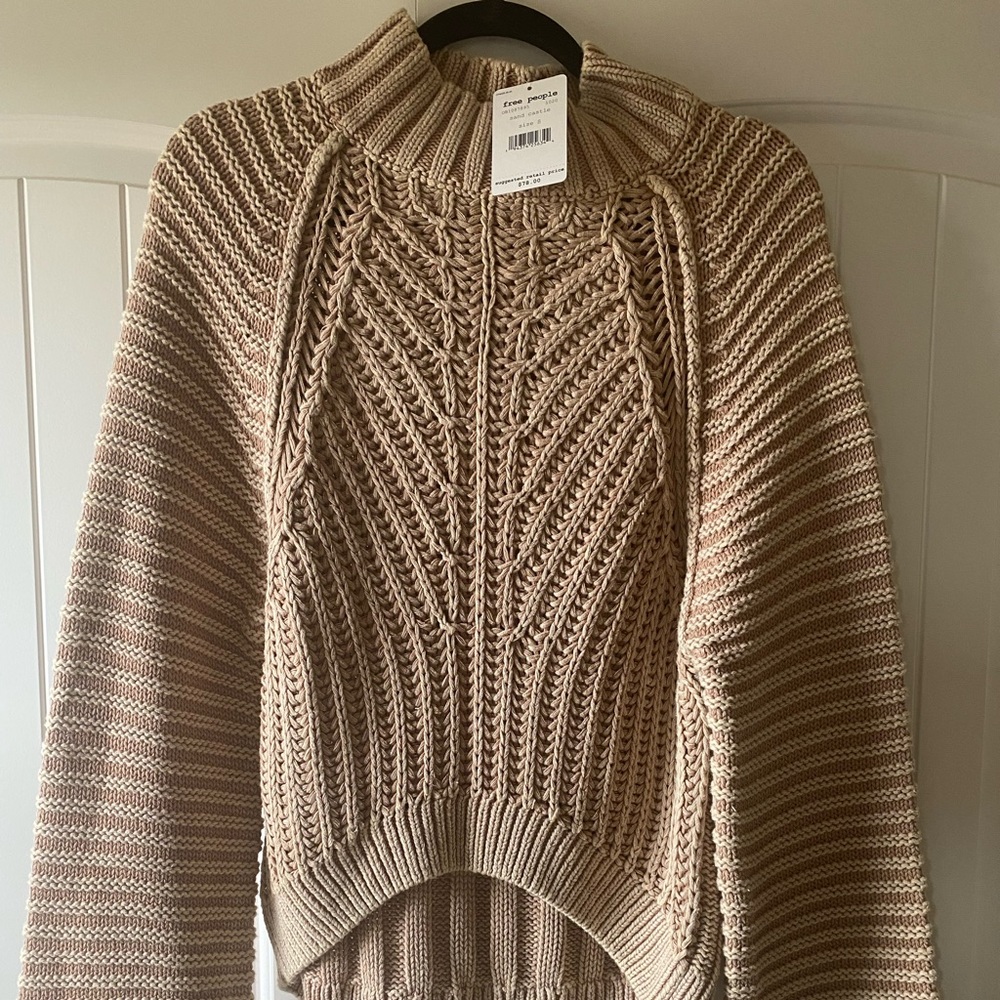 Free people high low sweater